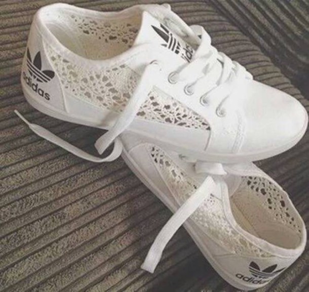 adidas chaussures en dentelle